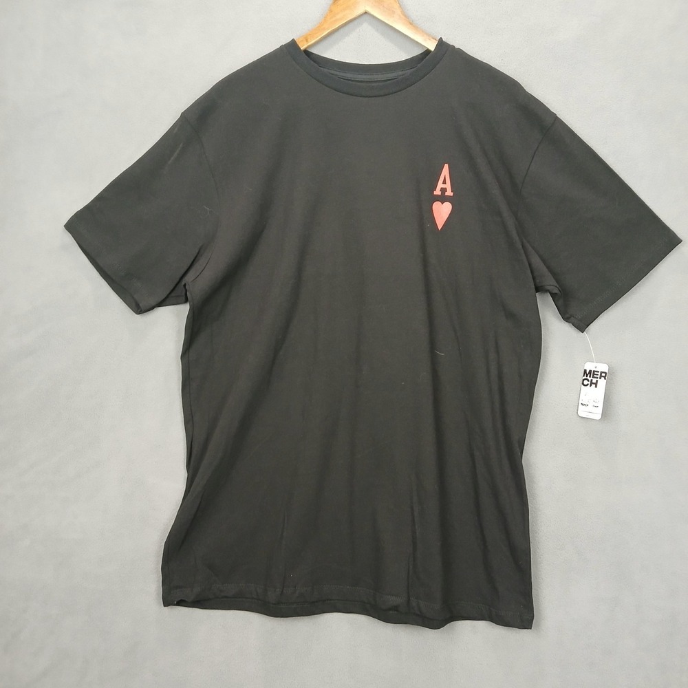 Merch Pilsener As T Shirt Unisex XL Black Cotton Graphic Print Regular Fit Tee